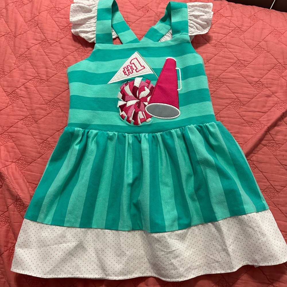 RicRac & Ruffles embroidered dress
